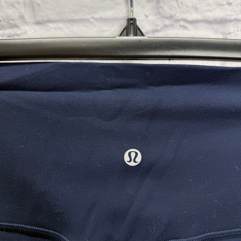 Lululemon Align Pant Leggings 28" inseam Navy Blue Size 14 High Rise - Picture 4 of 6